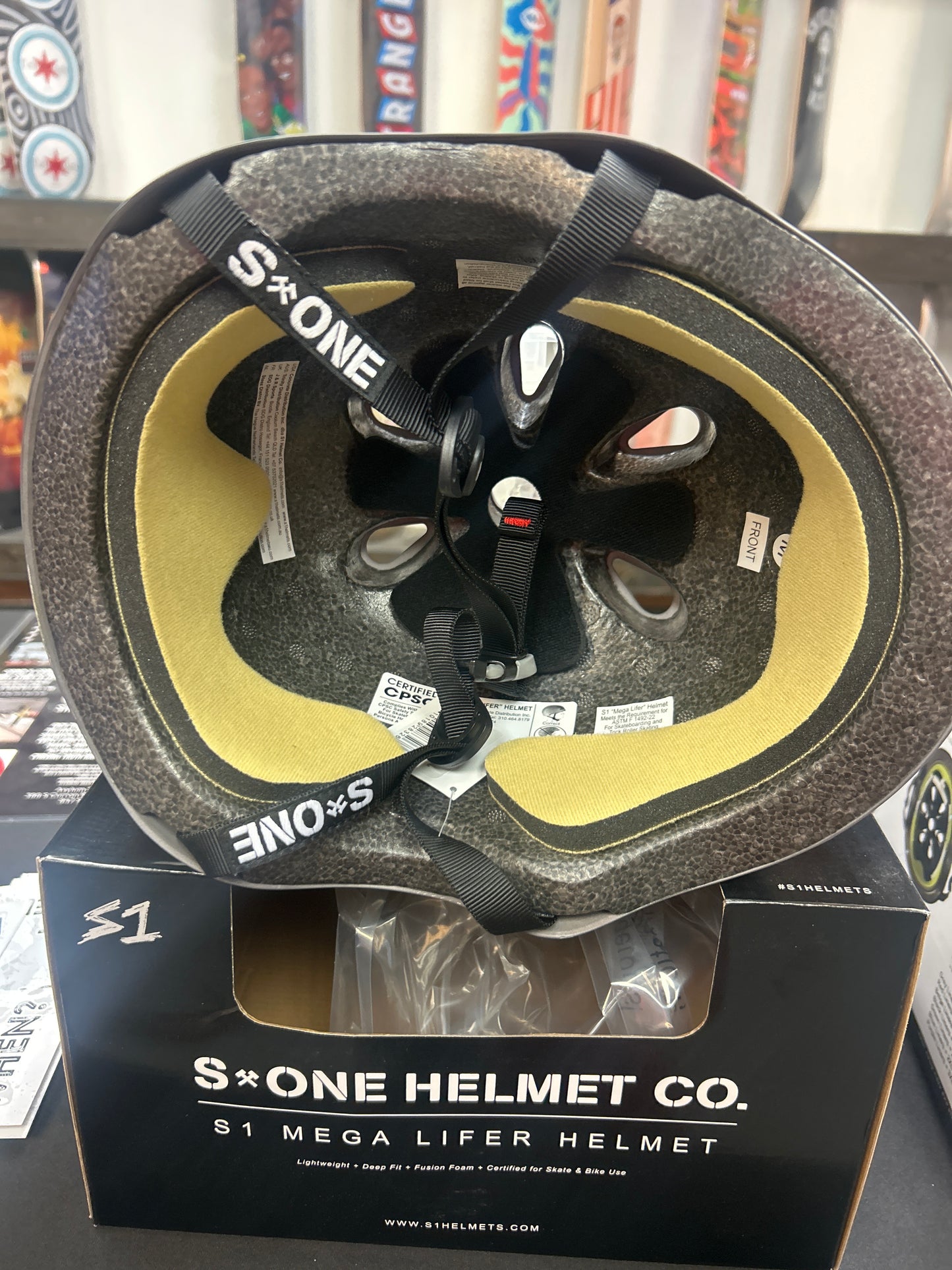 S One Helmet Co. Mega Lifer Grey Matte
