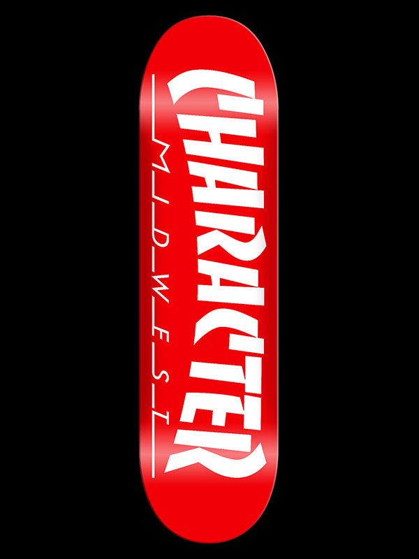 CHARACTER CRASH & THRASH DECK – RED/WHITE