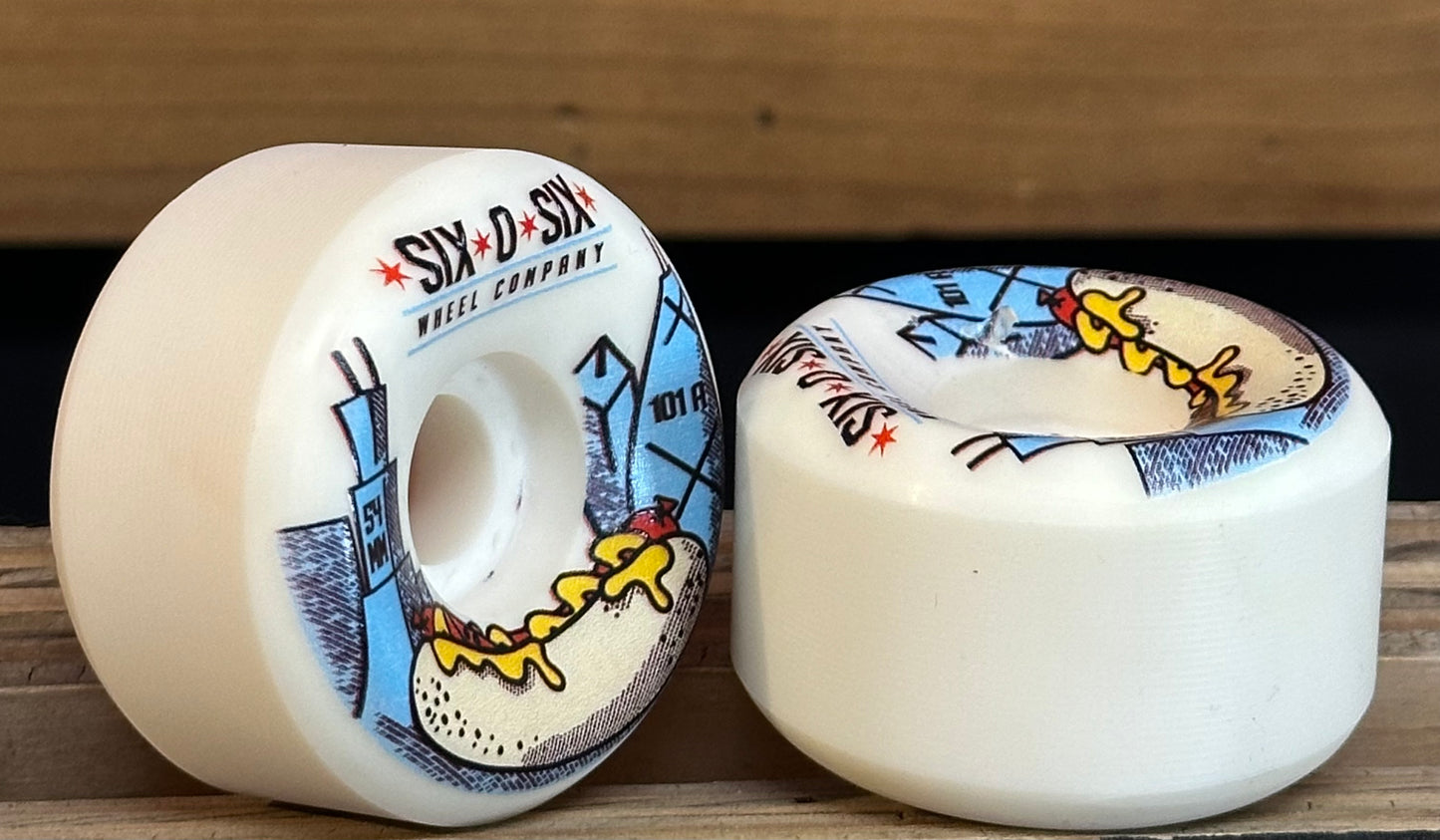 Six O Six wheels 54mm 99A
