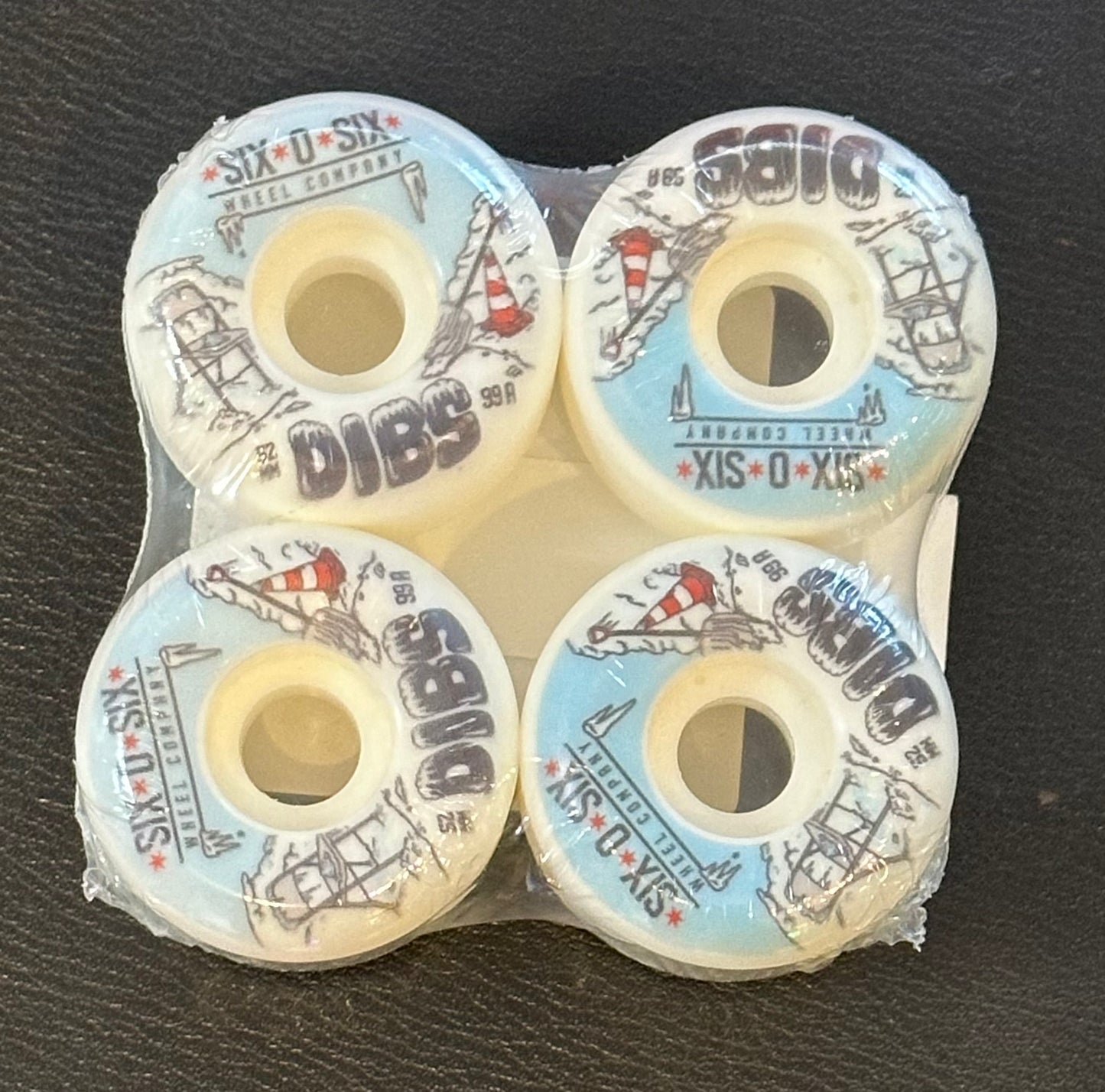 Six O Six wheels Dibs 52mm 99A