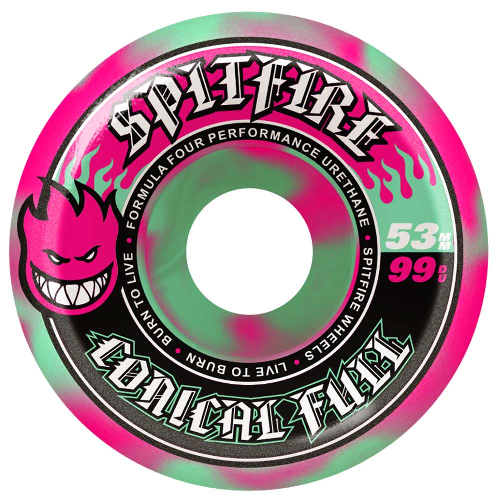 Spitfire Conical Full Swirl Formula Four 99D Wheels