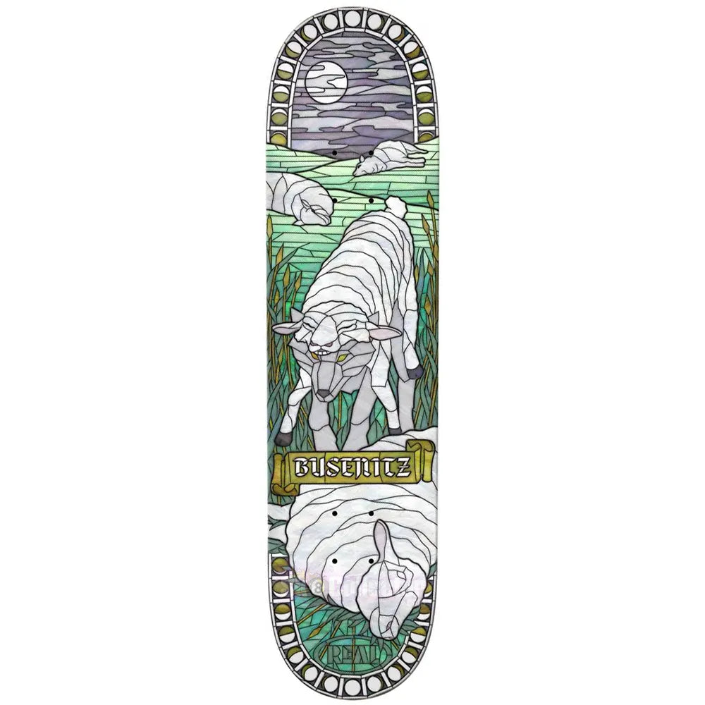 Real Busenitz Holographic Cathedral 8.38" Skateboard Deck
