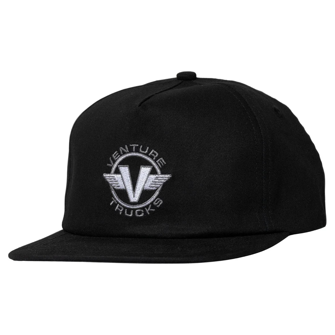 Venture Wings SnapBack Hat Black/Grey