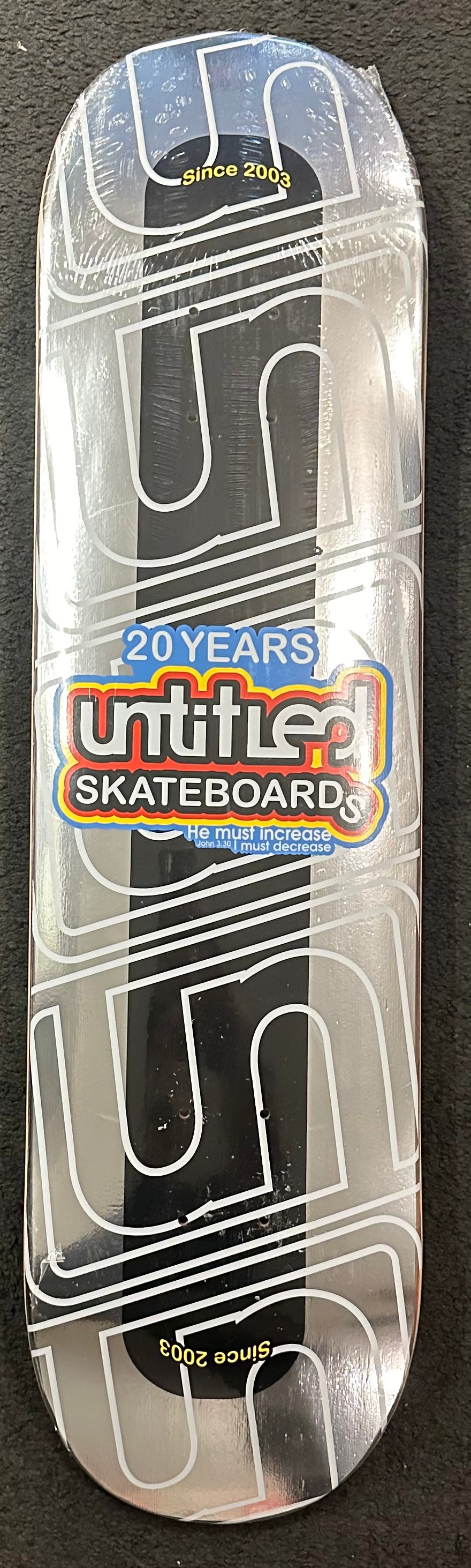 Untitled Skateboards 20 Year Limited Edition Foil
