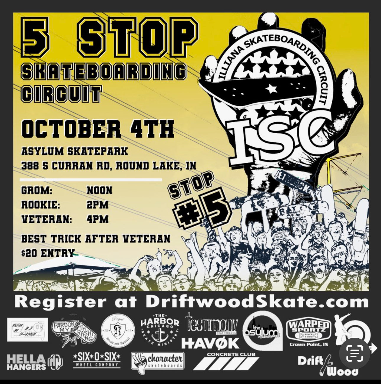 ISC SKATE SERIES STOP 5 - FINALS