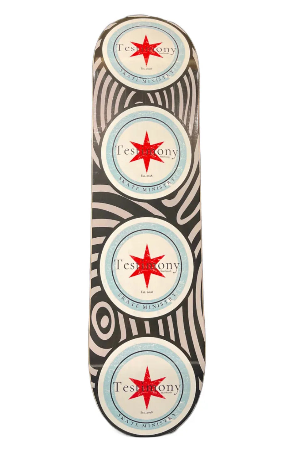 Testimony Skateboards Logo Deck