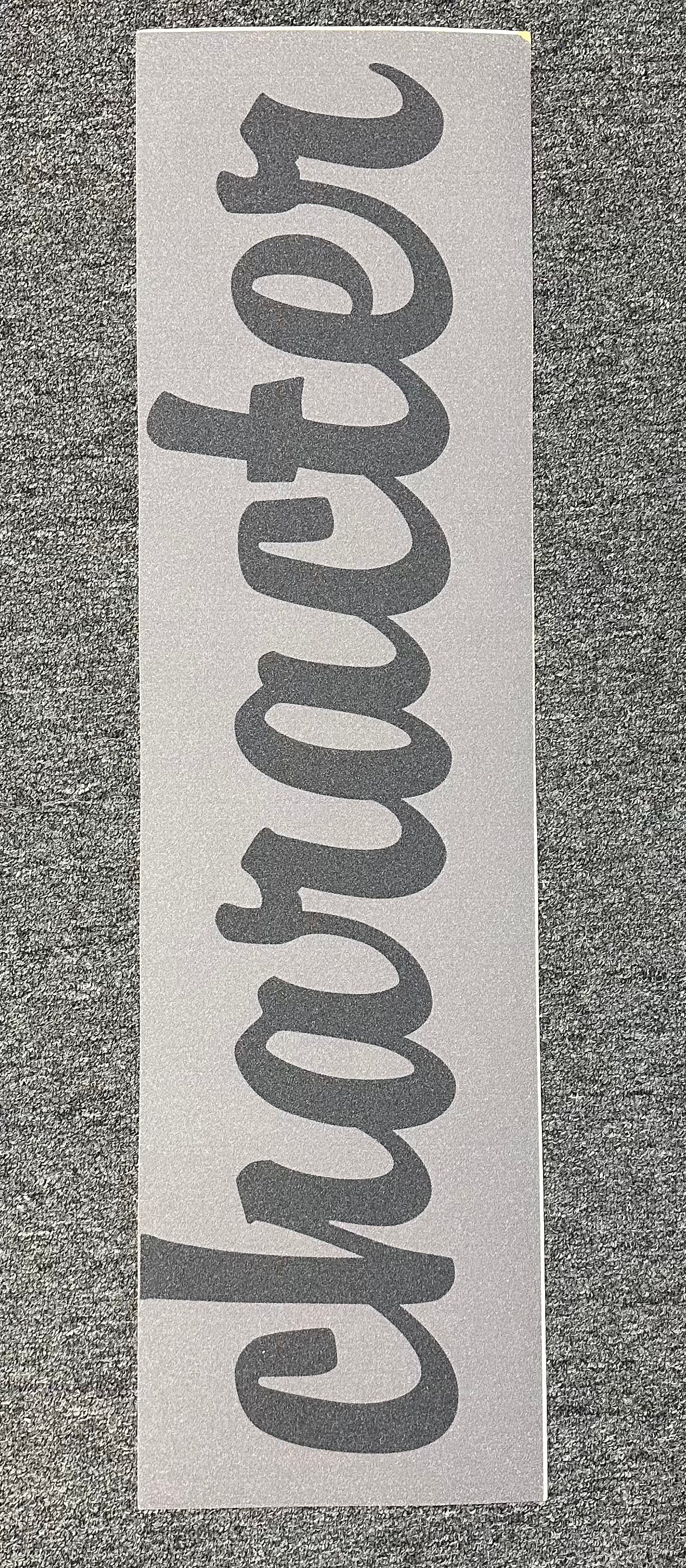 Character - Graphic Grip Tape Murdered Out