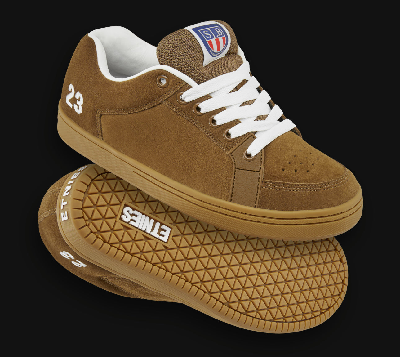 Etnies Sal 23 Re-Issue (Brown and Gum)