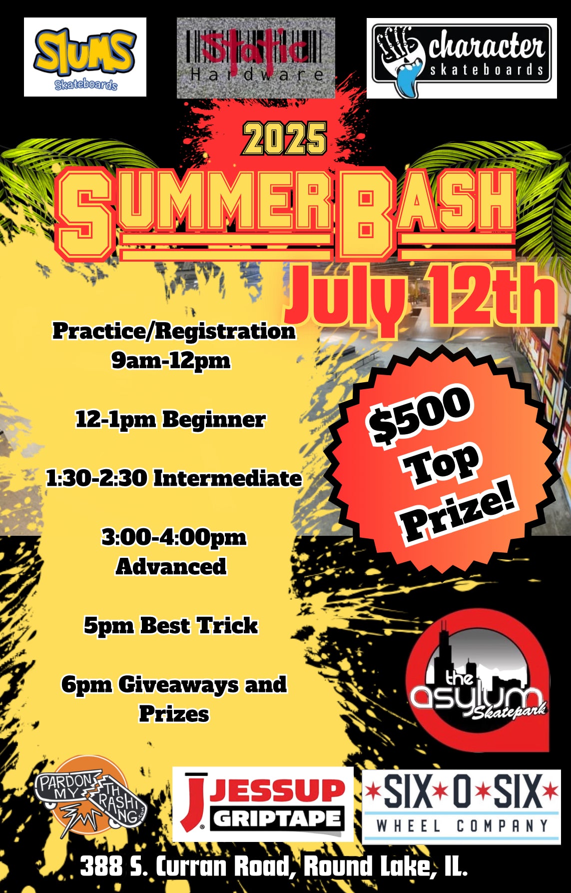 1st Annual SUMMER BASH pre-register
