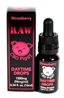 CBD Piggy - Daytime Drops (Strawberry)
