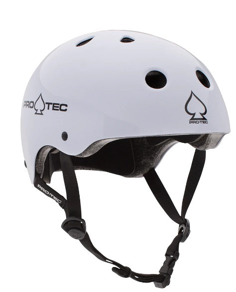 Pro-tec - Classic Skate Helmet (Gloss White)