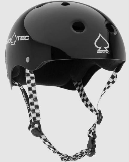 Pro-tec - Classic Skate Helmet (Black/Checker)