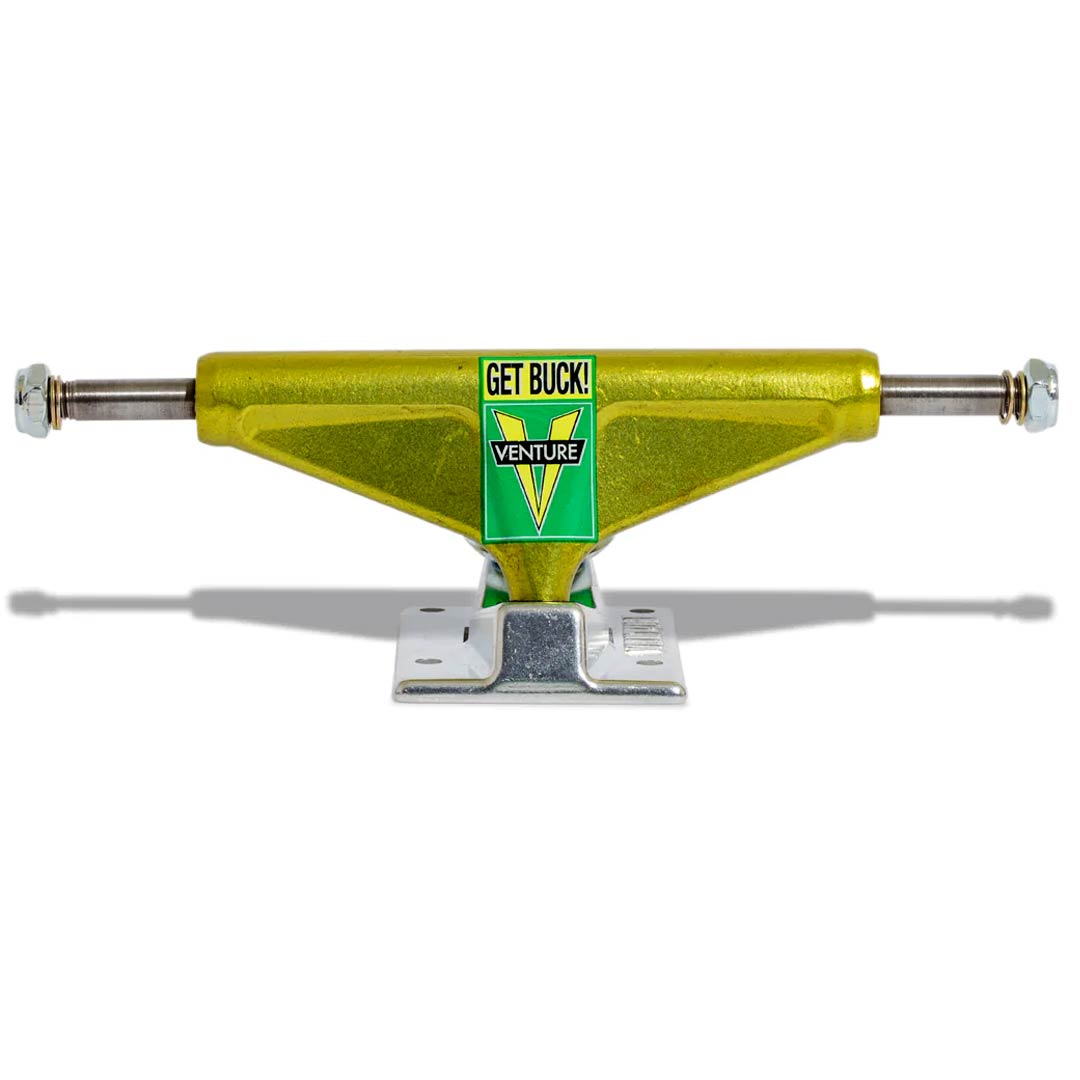 Venture SHAKE JUNT GET BUCK COLLAB Trucks 5.6″ YELLOW/GREEN