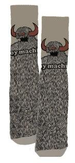 Toy Machine Socks Furry Tan