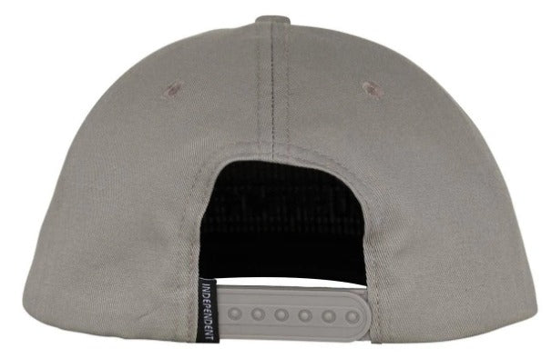 Independent Baseplate Snapback Hat (Grey)