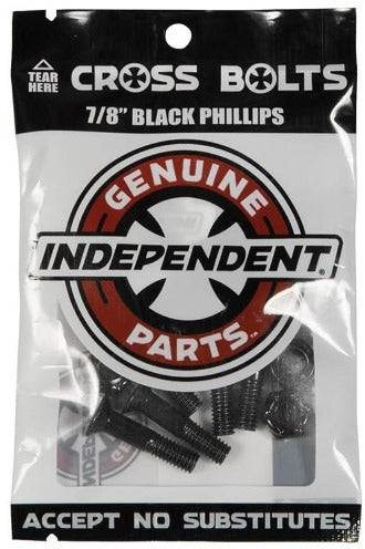 Independent Hardware 7/8" Black Phillips Head