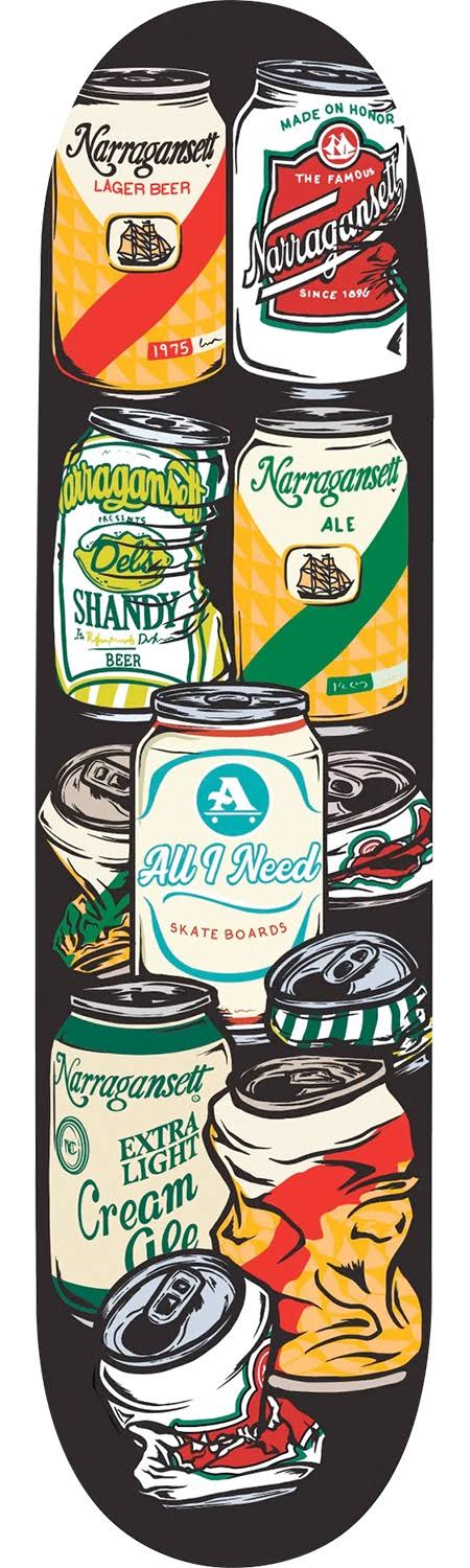 All I Need Narragansett Beer Cans 8.25