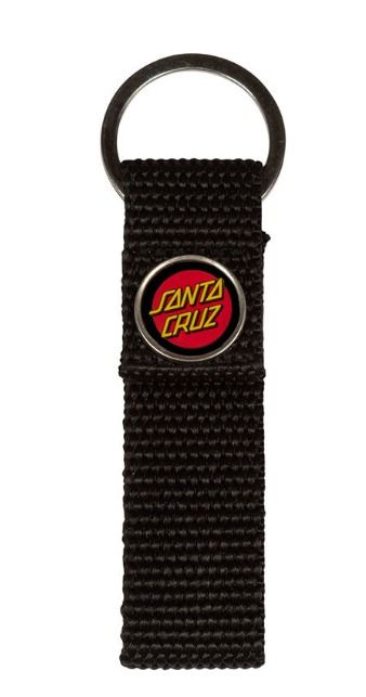 Santa Cruz Classic Dot Web Key Chain