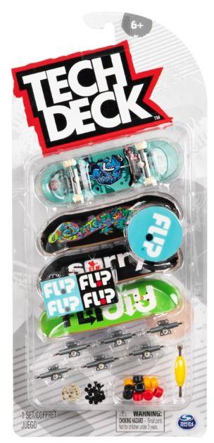 Tech Deck 4 pack Flip