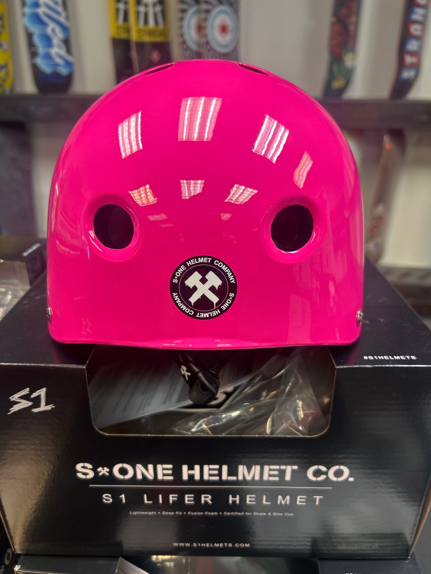 S One Helmet Co. Lifer Pink