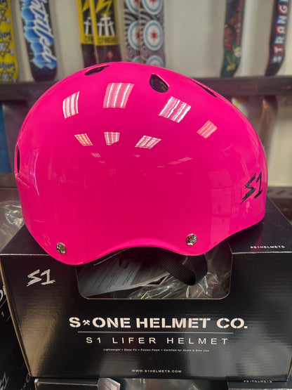 S One Helmet Co. Lifer Pink