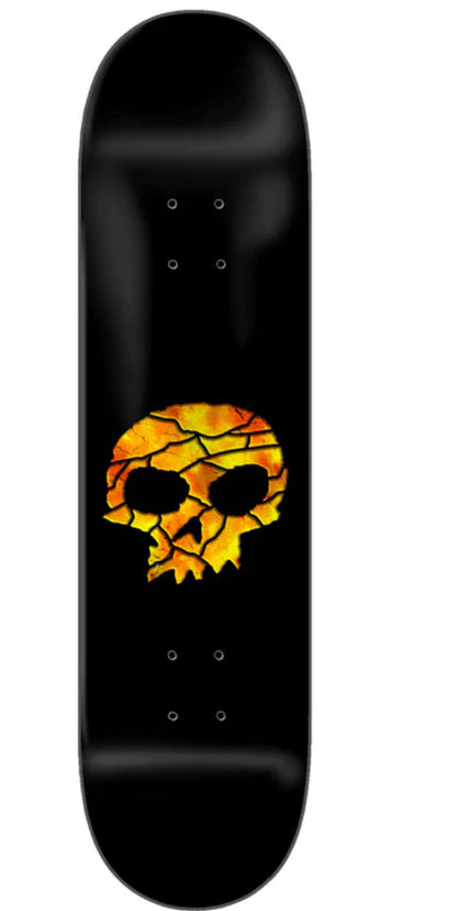 Zero Single Skull Stained Glass Deck 8.5