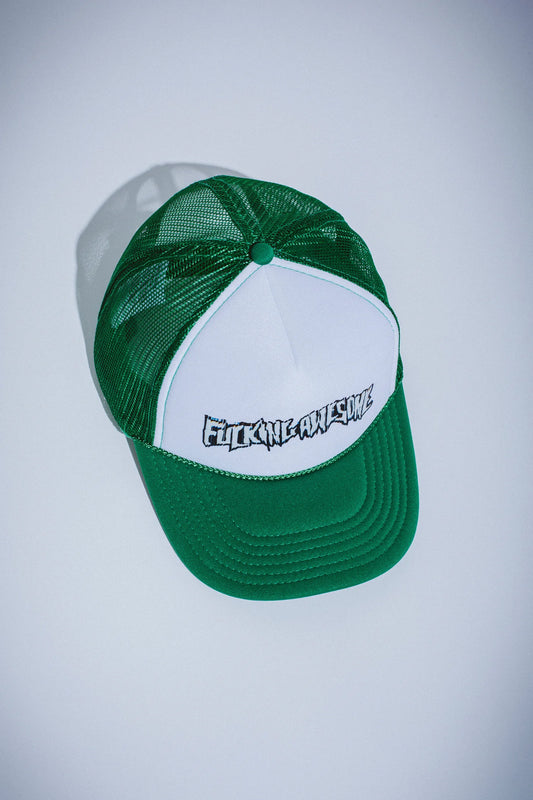 Fucking Awesome Scanner Warp Stamp Trucker Hat