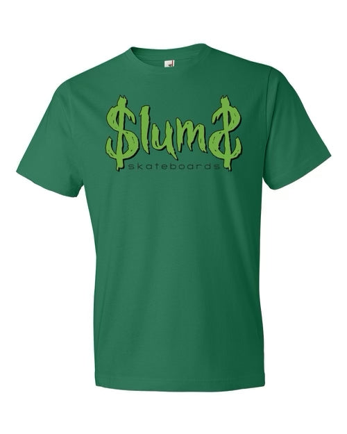 Slums Money T-Shirt (Green)
