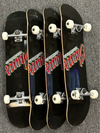 Slums Black/Red Script (Compete)