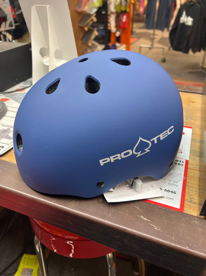 Pro-tec - Classic Skate Helmet Certified (Matte Blue)