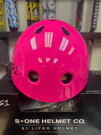 S One Helmet Co. Lifer Pink
