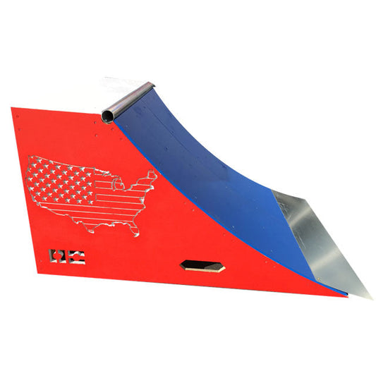 American Flag Quarterpipe - 3ft Wide
