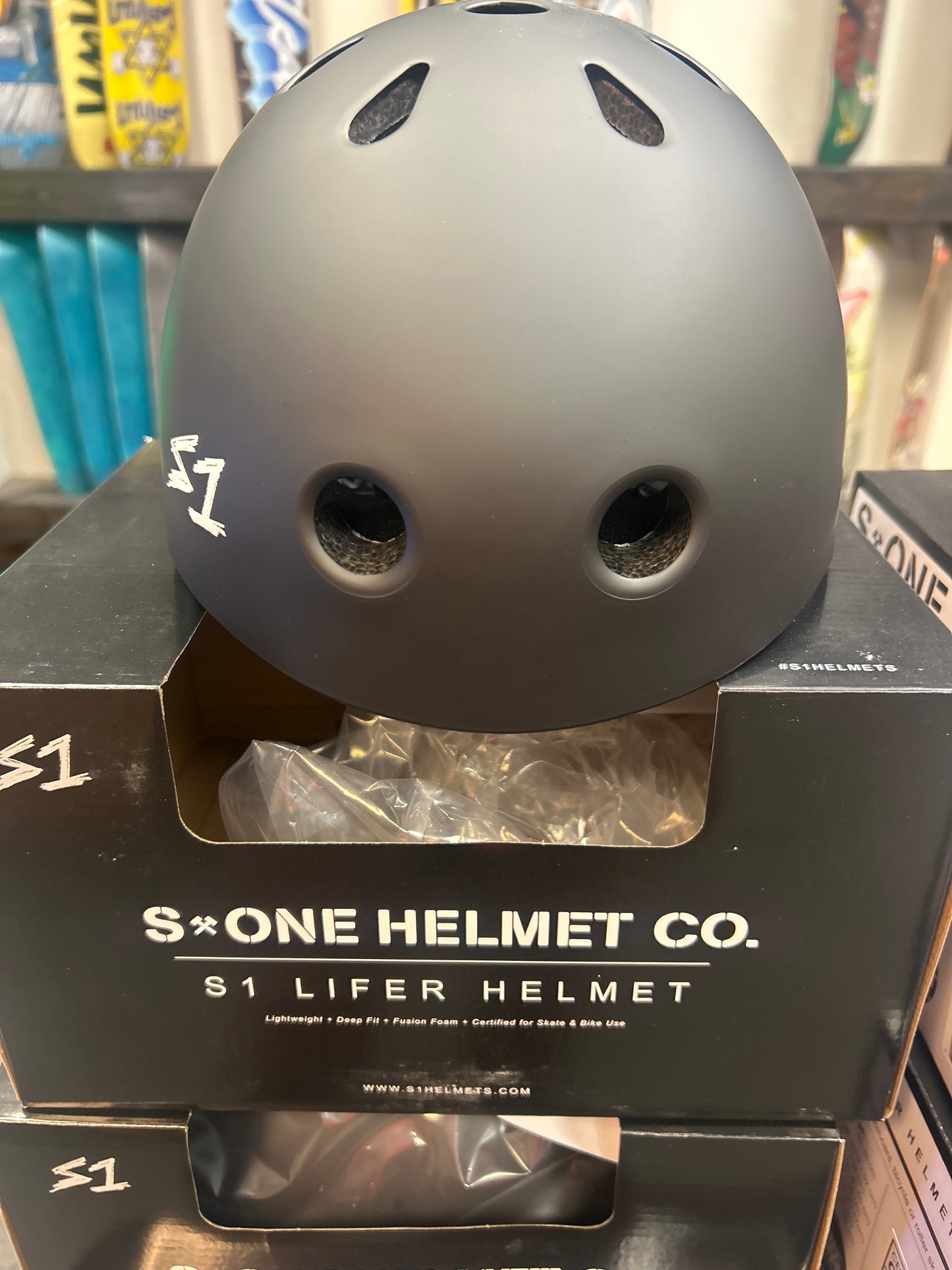 S One Helmet Co. Lifer Dark Green Matte