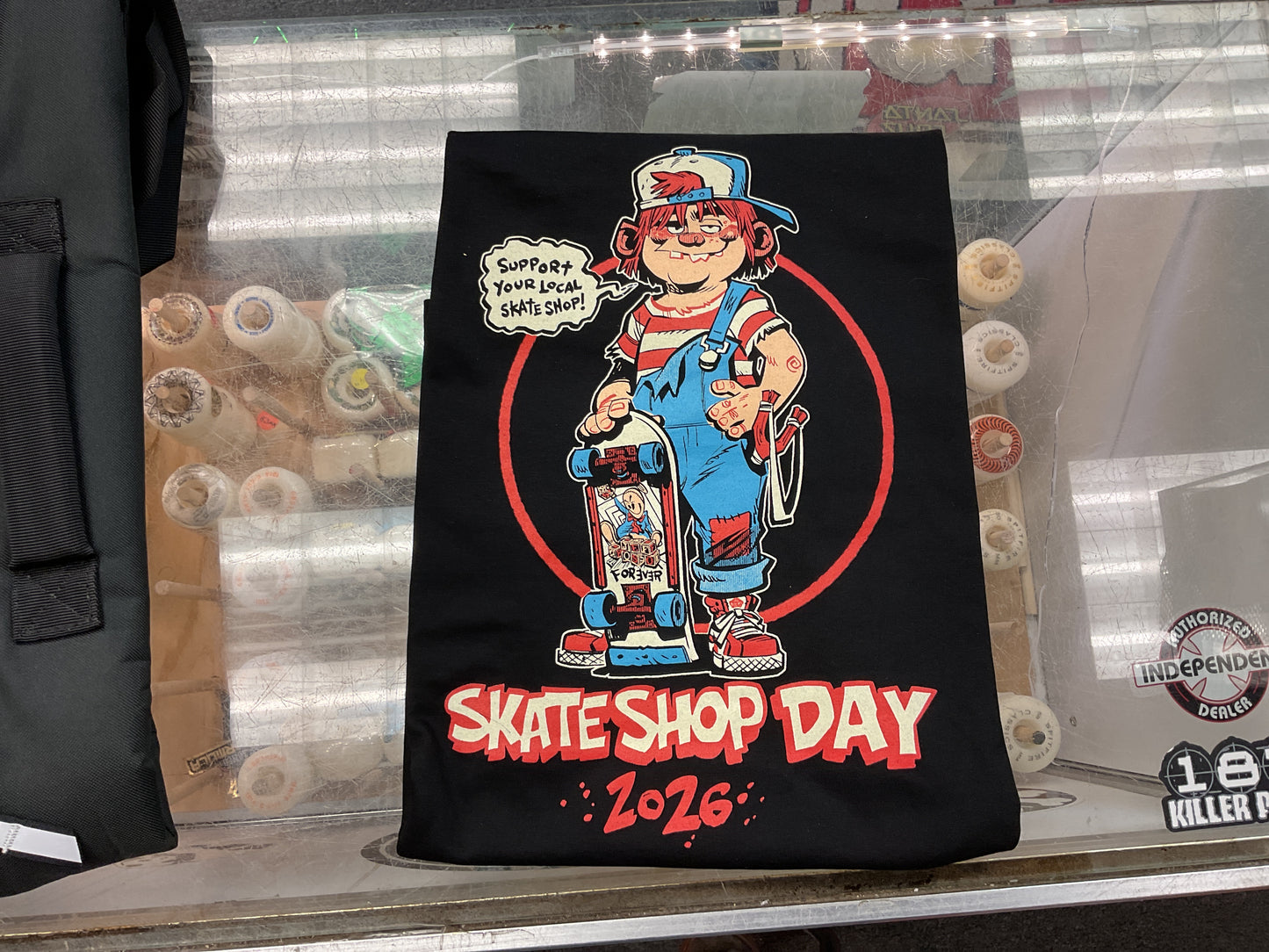 Asylum Skatepark Skate Shop Day T-shirt
