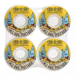 Six O Six All Hail Mustard wheels 52mm 99A