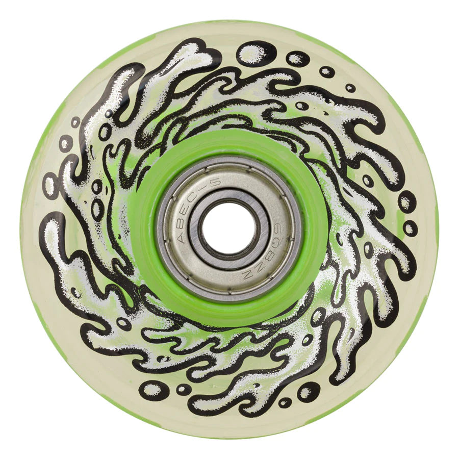 Slime Ball Light Up w/Green LED and Bearings 60mm 78A