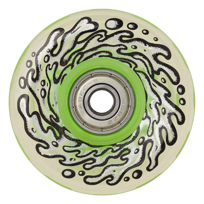 Slime Ball Light Up w/Green LED and Bearings 60mm 78A