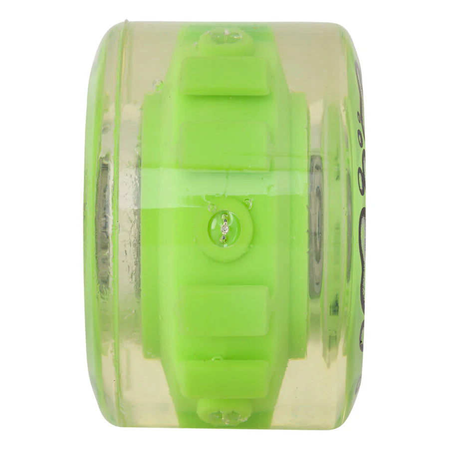 Slime Ball Light Up w/Green LED and Bearings 60mm 78A