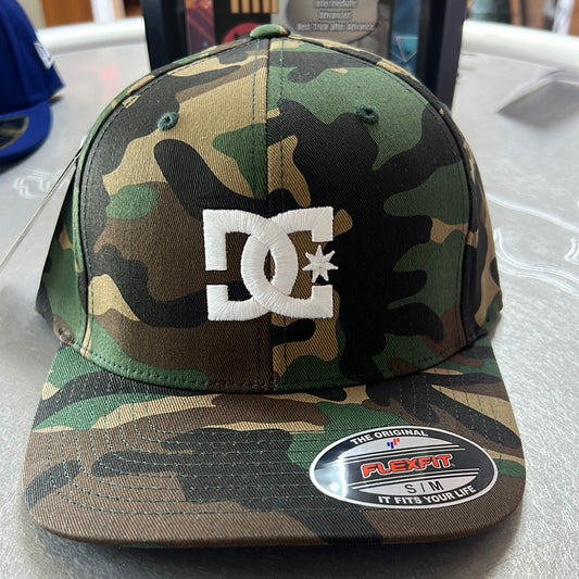 DC Hat Star Flexfit Camo L/XL