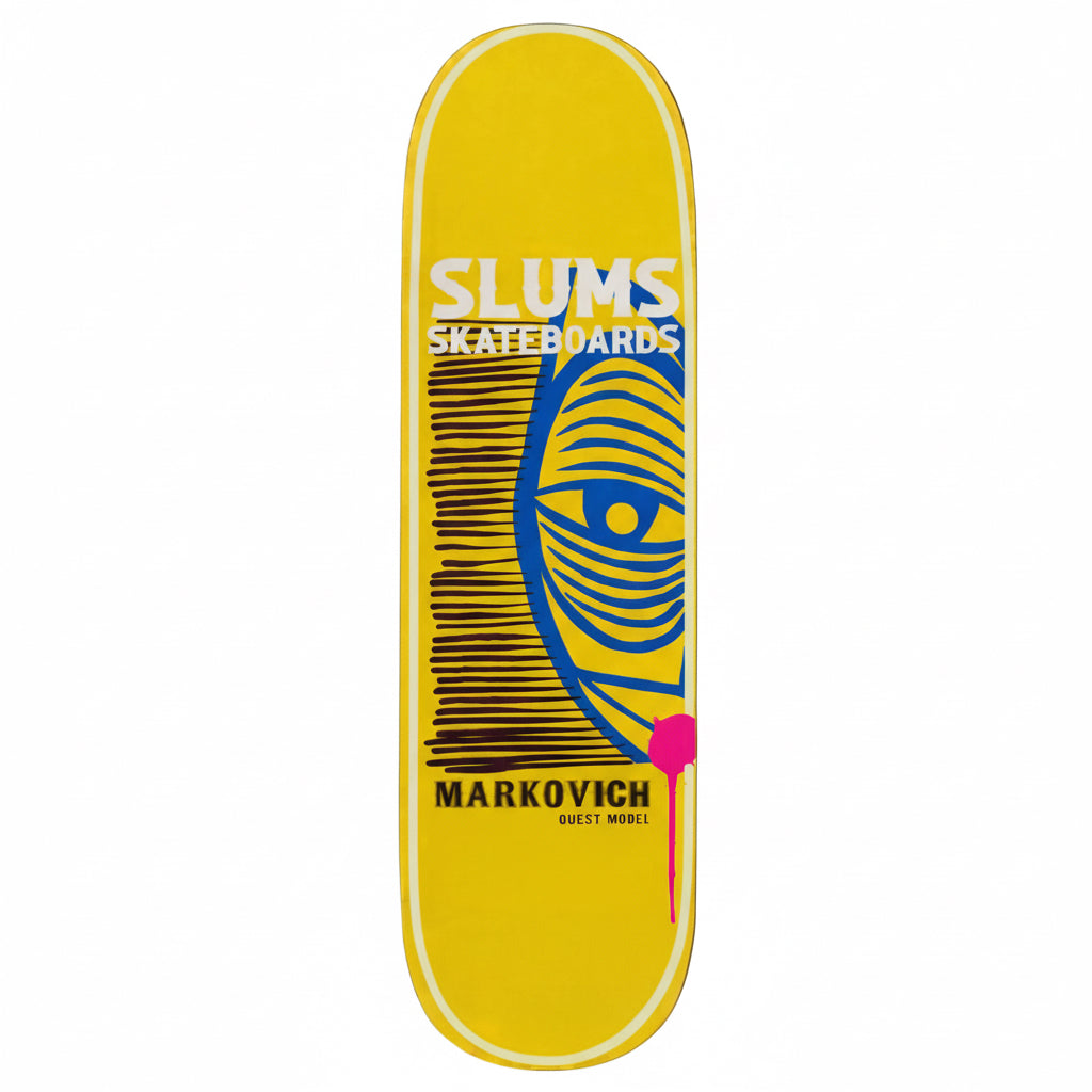 Slums Skateboards limited edition Kris Markovich guest pro model