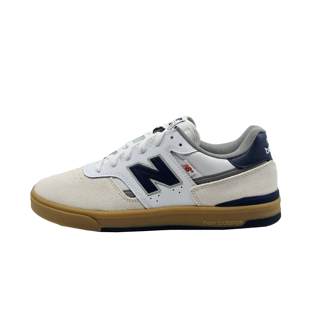 New Balance Numeric # 306C Jamie Foy Shoes White Blue