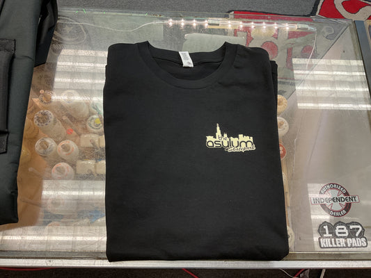 Asylum Skatepark Skate Shop Day T-shirt