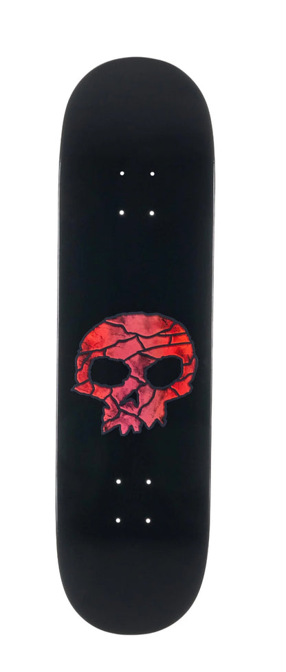 Zero Single Skull Stained Glass Deck 8.5