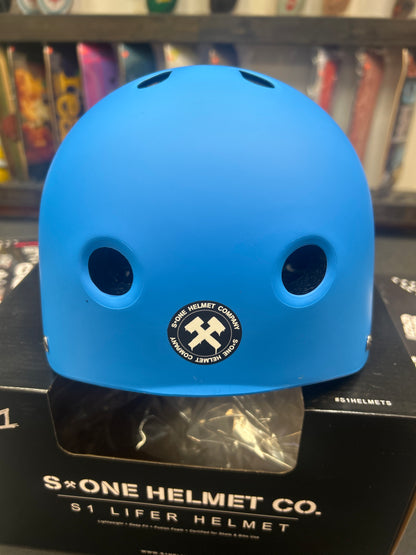 S One Helmet Co. Lifer Cyan