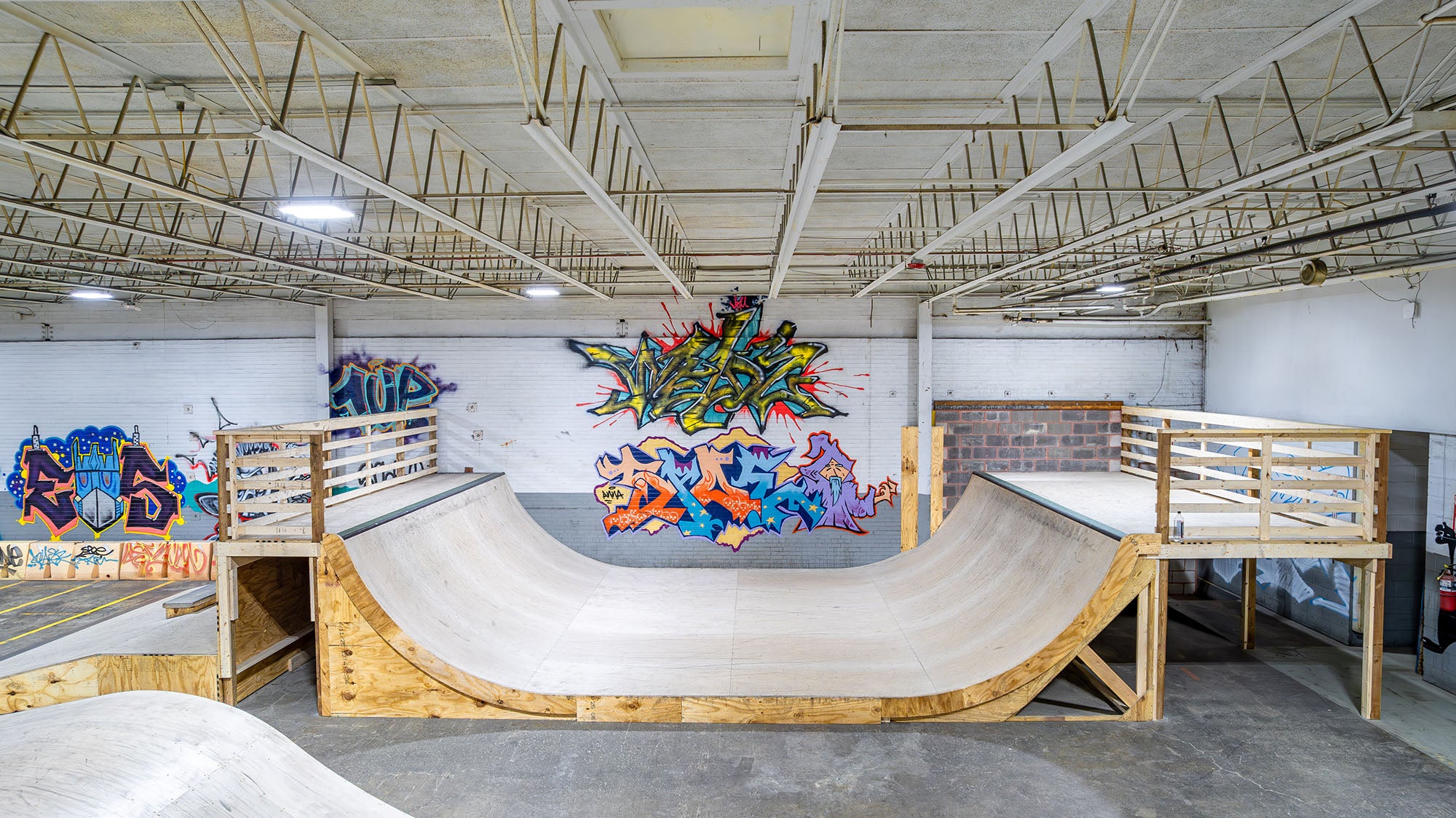 BMX park mini-ramp