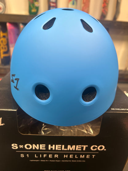 S One Helmet Co. Lifer Cyan