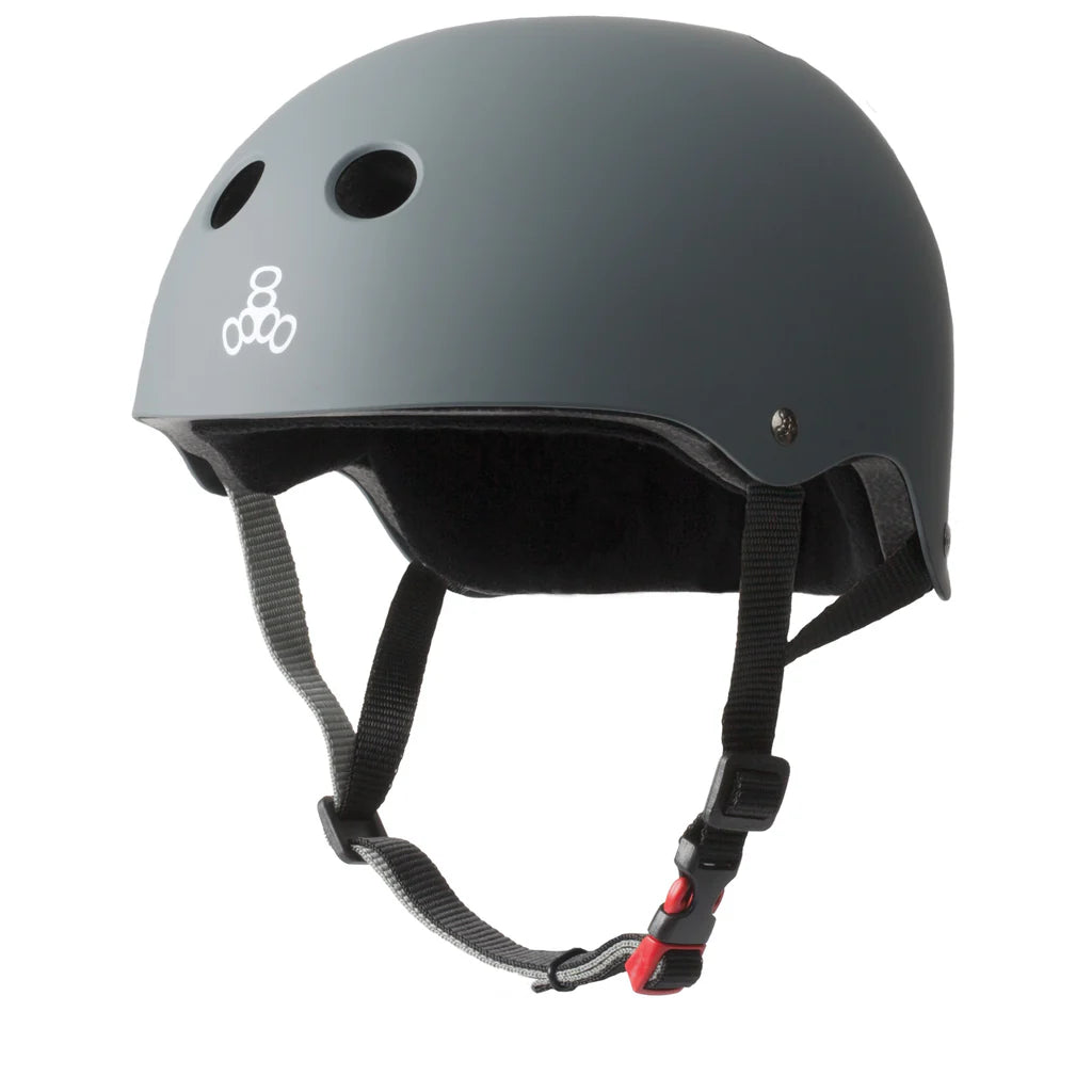Triple Eight Helmet Carbon Matte