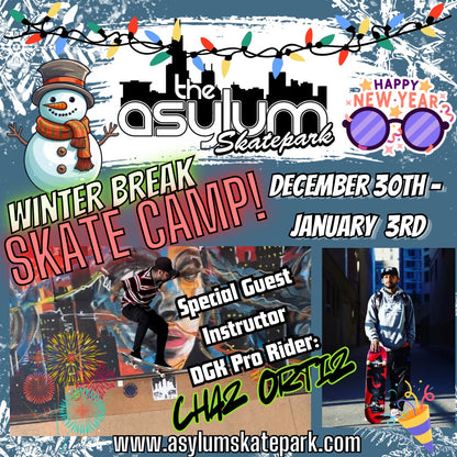 2025/26 Winter Break Skate Camp