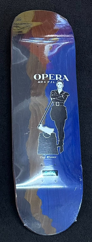 Opera Clay Kreiner  Cutter Deck (Blue/Grey/Black) 8.5"