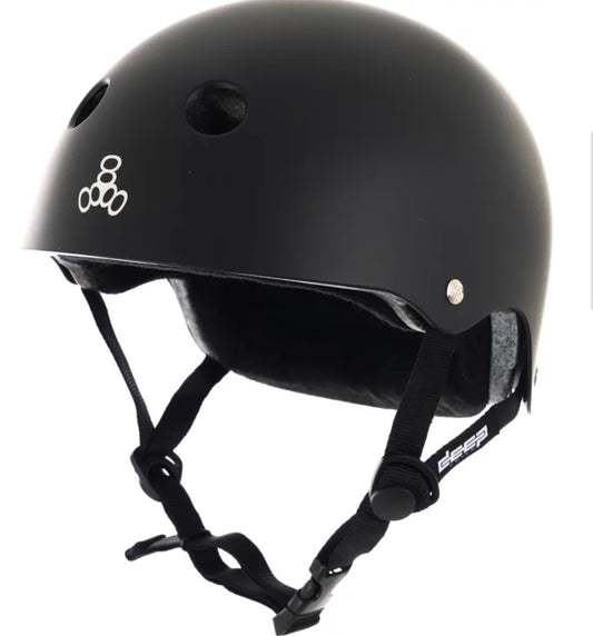 Triple Eight DEEP COVER Black Matte